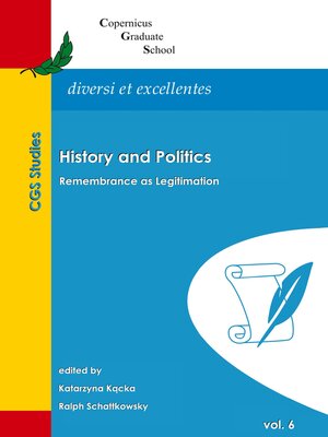 cover image of History and Politics